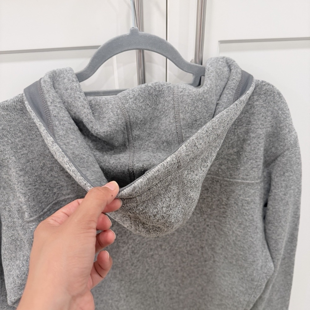Peter Millar 2023 World Series MLB Fleece Full Zip Hoodie Men's M Gray NWT - Picture 10 of 15